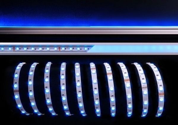 Deko-Light Flexibler LED Stripe, 5050-60-24V-RGB-5m, Kupfer, Weiß, RGB, 120°, 62W, 24V, 5000mm