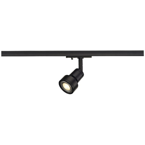 PURI SPOT-SET, schwarz, GU10, inkl. Philips 4,5W LED 3.000K 36° LM, inkl. 1P.-Adapter