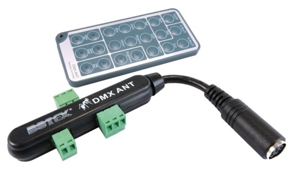 DMX Ant, DMX Recorder mit IR-Remote, DMX512