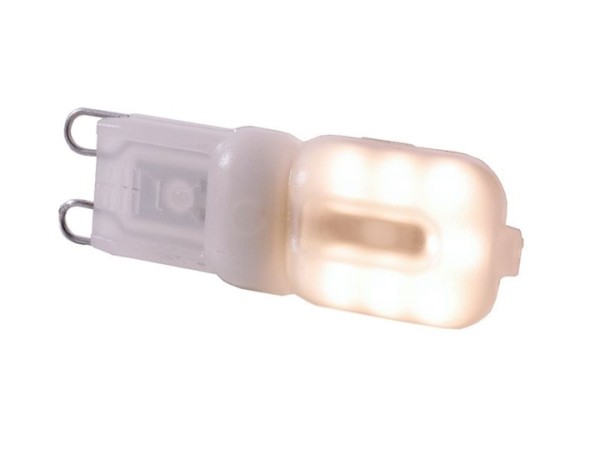 KapegoLED Leuchtmittel, LED G9 3000K, Warmweiß, Abstrahlwinkel: 330°, 220-240V AC/50-60Hz, G9