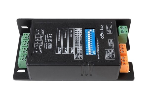 Deko-Light Controller, Dimmer 350CC, Kunststoff, Schwarz, 50W, 24-36V, 4mA, 115x57mm