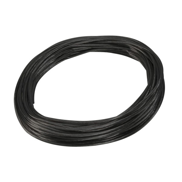 NIEDERVOLT-SEIL, für TENSEO Niedervolt-Seilsystem, schwarz, 4mm², 20m