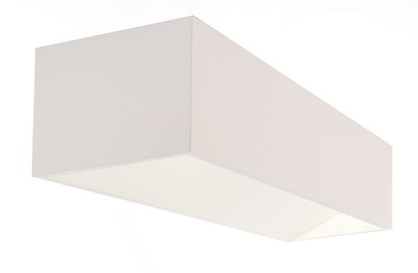 Deko-Light Wandaufbauleuchte, Dado Double, Aluminium, weiß, Warmweiß, 140°, 10W, 230V, 300x100mm