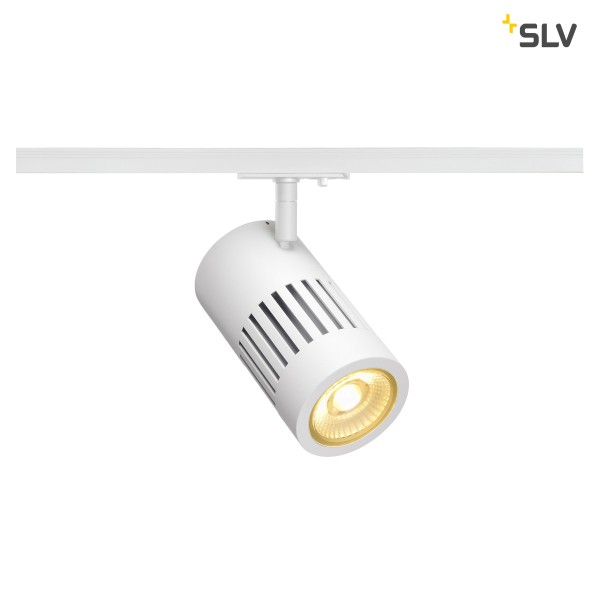 STRUCTEC LED 24W, rund, weiss, 3000K, 60°, inkl. 1P.-Adapter