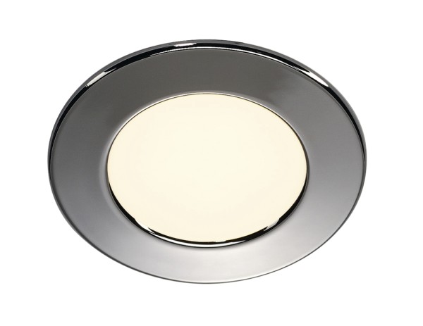 DL 126, Einbauleuchte, LED, 2700K, rund, chrom, 2,8W