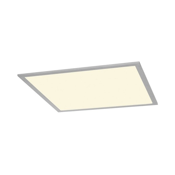 I-VIDUAL, LED-Panel für Rasterdecken, 4000K, silbergrau, L/B 59,5/59,5 cm