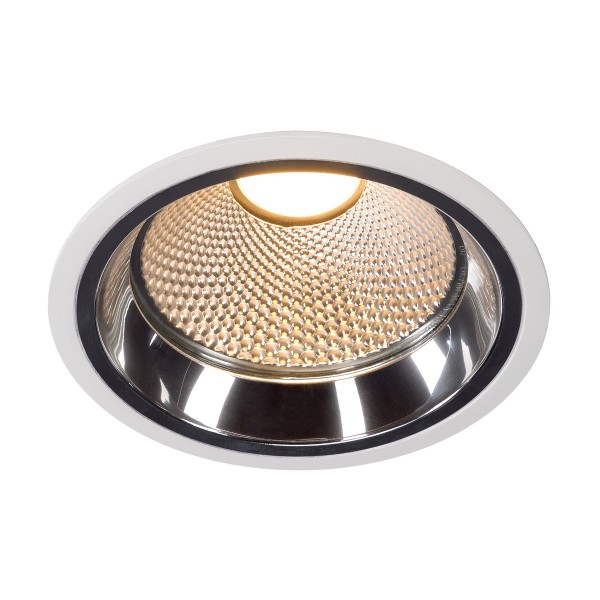 LED DOWNLIGHT PRO R, Einbauleuchte, 2700K, rund, weiß, 12W, inkl. LED Disk Modul 800lm