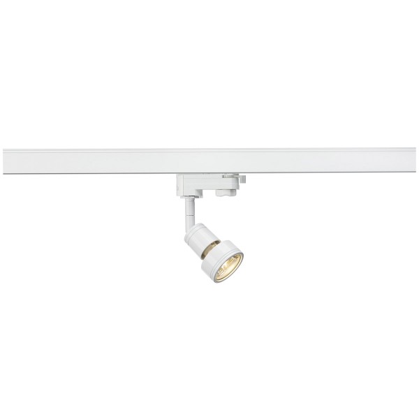 PURI SPOT-SET, LED GU10 51 mm, weiß, inkl. Philips 5,3W, 3000K, 36° LM und 3Phasen-Adapter