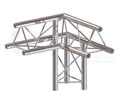 F23 C31 Ecke 3-Weg für Alu Traverse