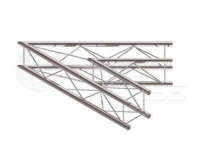 F24 C19 Ecke 2-Weg 45° 100cm Alu Traverse