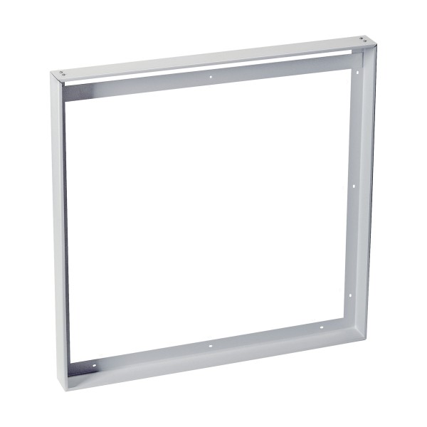 AUFBAURAHMEN, für I-VIDUAL LED-Panel, silbergrau, L/B 62,5/62,5 cm