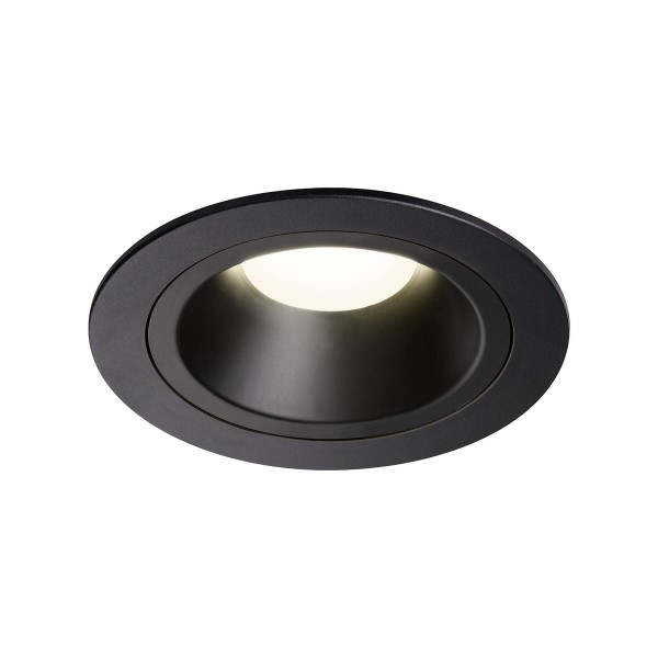 NUMINOS® DL M, Indoor LED Deckeneinbauleuchte schwarz/schwarz 4000K 55°