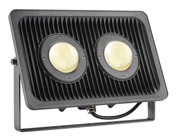 MILOX 2, Outdoor Strahler, zweiflammig, LED, 3000K, IP55, anthrazit, 79W