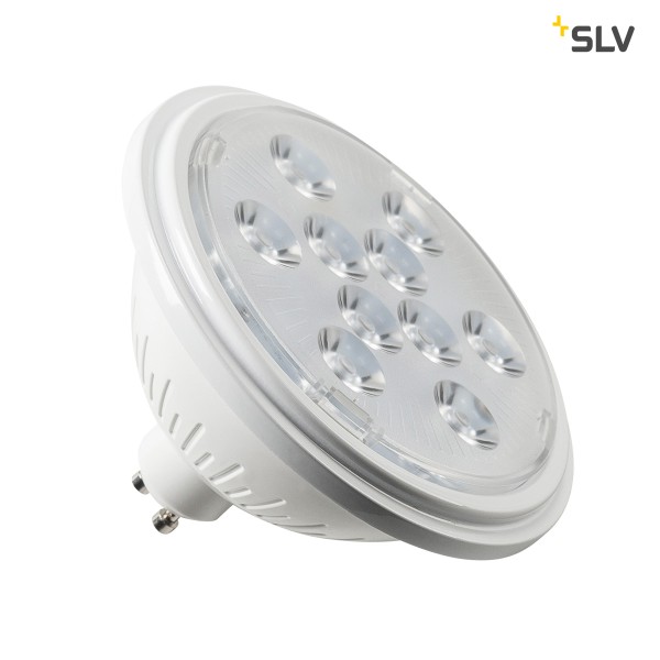 LED Leuchtmittel, QPAR111, GU10, 7W, 3000K, 13°, weiß