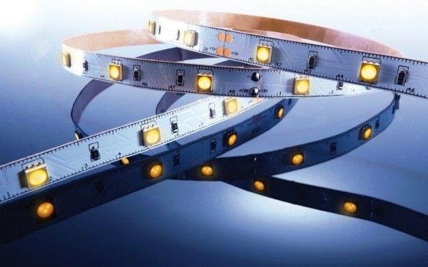 Flexibler LED Stripe IP 20, 12V, 5 m Rolle, 2600K- 2700 K