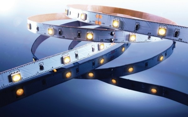 Flexibler LED Stripe IP 20, 12V, 5 m Rolle, 4100K- 4300 K