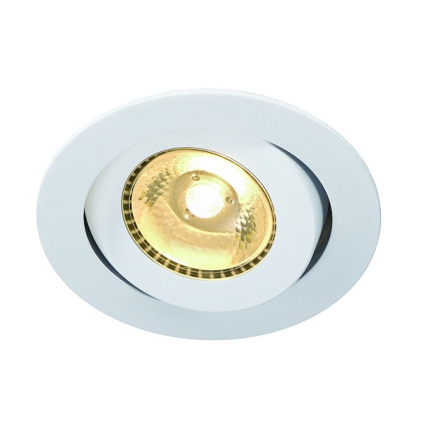 BOOST TURNO 6W Downlight, schwenkbar, rund, weiss, 6W LED, warmweiss