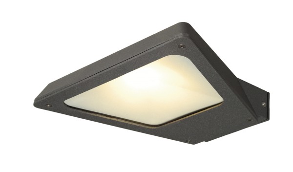 TRAPECCO WALL, Outdoor Wandleuchte, LED, 3000K, down, anthrazit, 10W