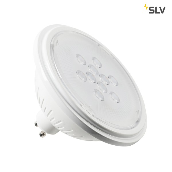 LED Leuchtmittel, QPAR111, GU10, 7W, 3000K, 25°, weiß