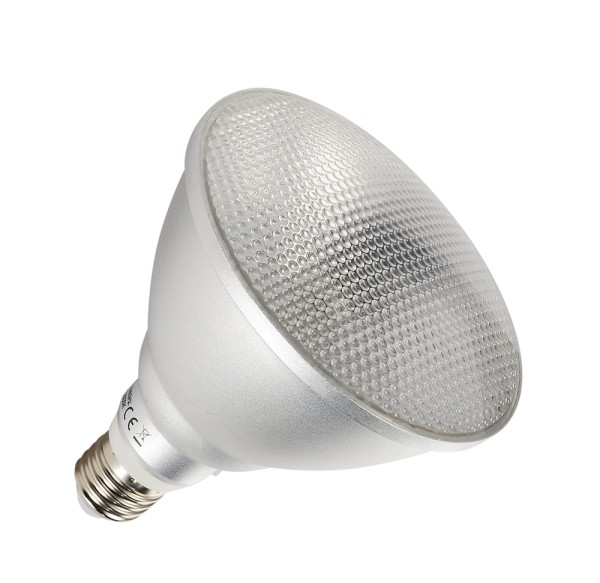 COB LED RETROFIT, PAR38, Leuchtmittel, E27, 3000K, aluminium