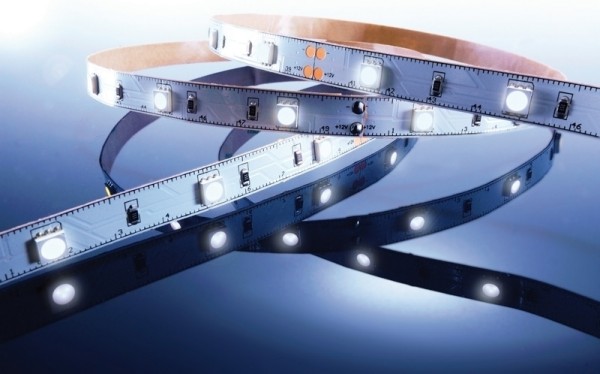 Flexibler LED Stripe IP 20, 12V, 5 m Rolle, 6500K- 6750 K