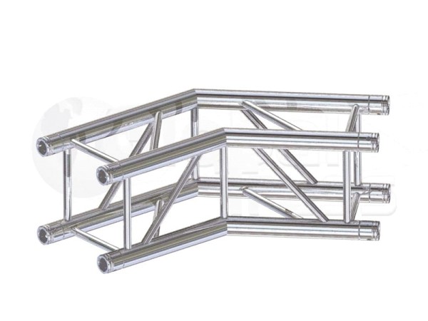 F24 C23 Ecke 2-Weg 135° Alu Traverse