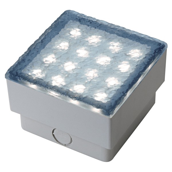 LED STEIN, Bodeneinbauleuchte, LED, 6500K, IP67, L/B 10/10 cm, 3W