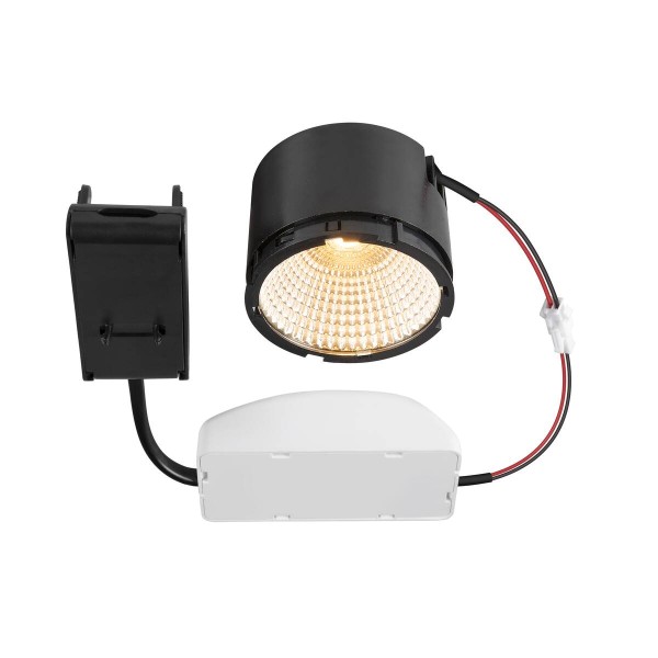 NEW TRIA®, LED-Modul, rund, 2700K, 60°, PHASE, schwarz