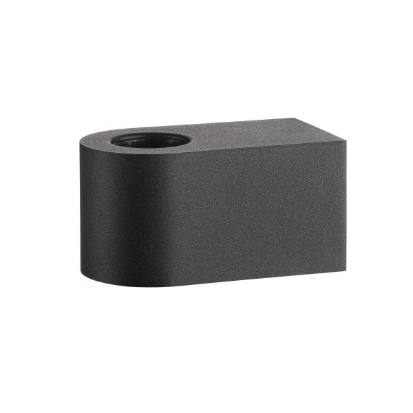 FITU CUBE WL, Indoor Wandaufbauleuchte E27 schwarz