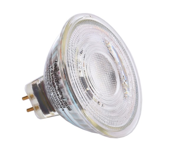 LEDVANCE Leuchtmittel, GU5.3 / MR16, 12 V/AC/DC, DIM, 3000 K, 36°, Glas, Warmweiß (WW), 36°, 5W