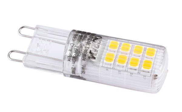 Leuchtmittel, Osram P PIN, 2,6-30W/2700K 220-240V, G9, 2,6W, Warmweiß, 2W, 230V