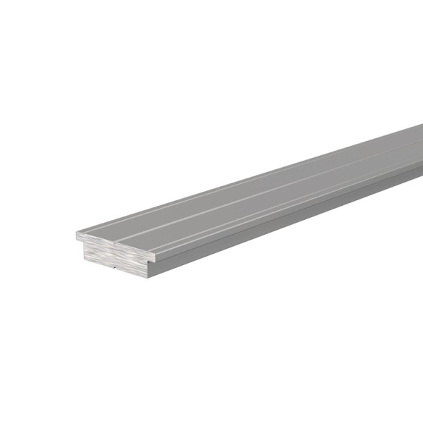 Reprofil, Trägerprofil, LED-Träger T-01-10 für EL-03-10 Serie, Silber-matt, 1250 mm