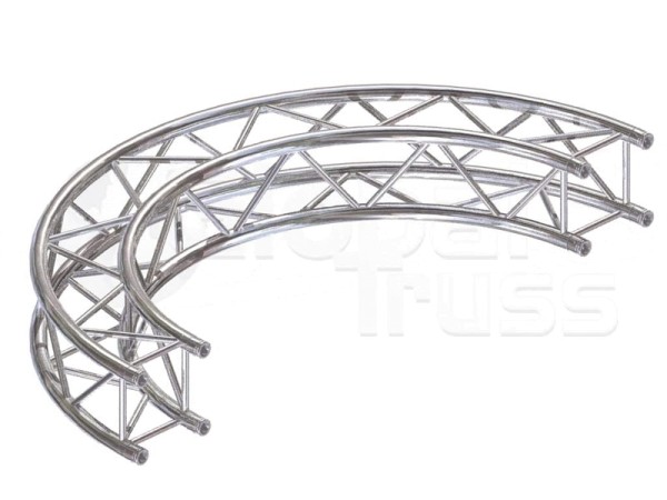 Kreisstück F14 für 3 Meter/Kreis 1 Stück 90 °