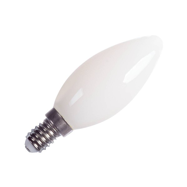 C35 E14, LED Leuchtmittel gefrosted 4, 2W 2700K CRI90 320°