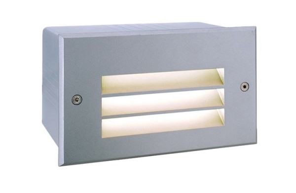 KapegoLED Wandeinbauleuchte, Side V LED WW, inklusive Leuchtmittel, symmetrisch, Warmweiß, 1,70 W