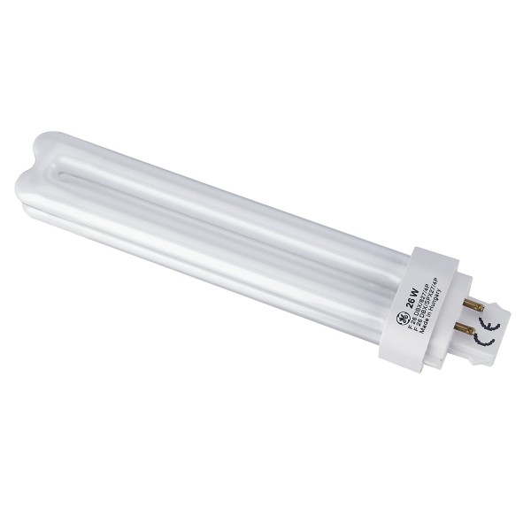 TC-DE G24Q-3, Kompaktleuchtstofflampe, 26W, 3000K, 4-Pin, für EVG