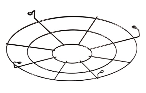 Deko-Light Zubehör, Schutzgitter für Ainara, Metall, schwarz, 319mm