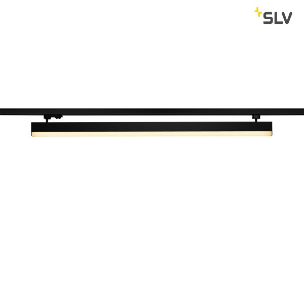 SIGHT, für SLV SIGHT Hochvolt-Stromschienen 3Phasen, LED, 3000K, schwarz, L/B/H 114/4,5/12 cm