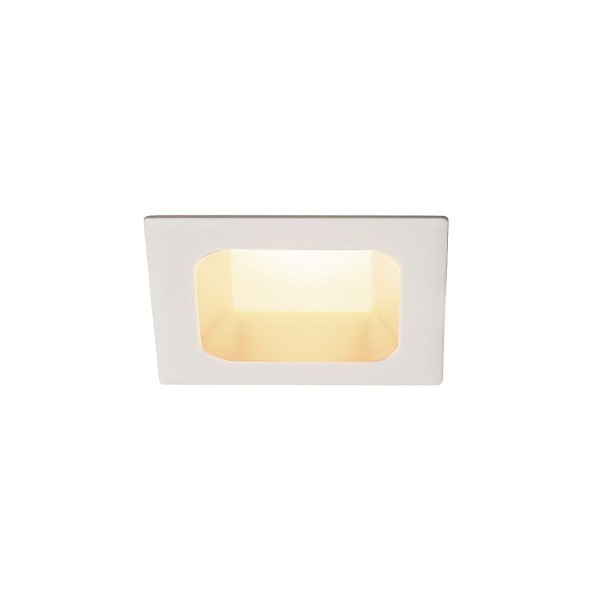 VERLUX, Einbauleuchte, LED, 3000K, mattweiß, L/B/T 8,5/8,5/4,5 cm, 10W