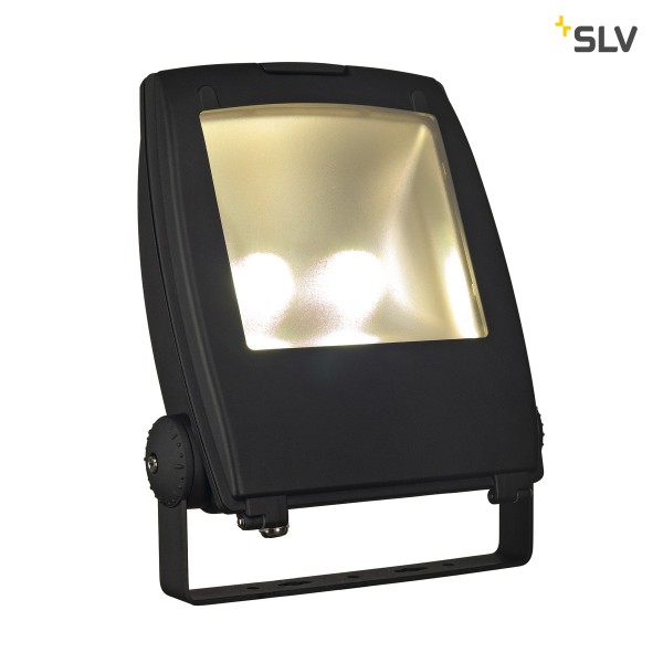 LED FLOOD LIGHT 80W, schwarz, 3000K, 90°