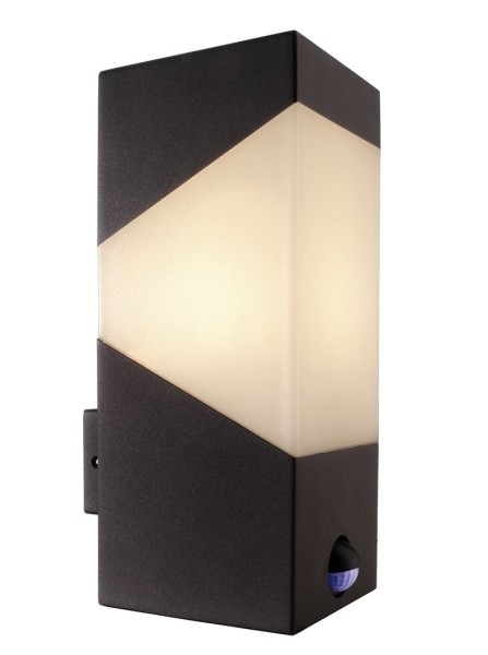 Deko-Light Wandaufbauleuchte, Laya, Aluminium Druckguss, anthrazit, 40W, 230V, 115x100mm