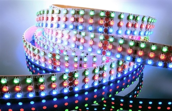 Flexibler LED Stripe, 3528, SMD, RGB, 24V DC, 86,40 W