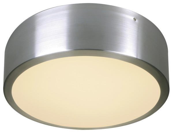 MEDO, Deckenleuchte, LED, 3000K, rund, aluminium gebürstet, 18 W