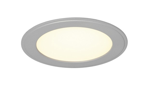 SENSER 18, Einbauleuchte, LED, 3000K, rund, silbergrau, 10W